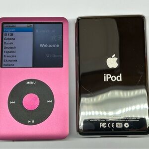 Apple iPod Classic Pink and Black 160gb 7th generation